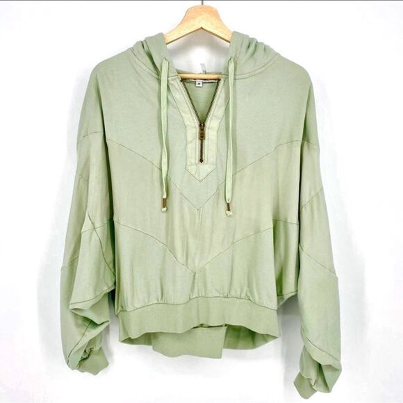 NWT Sz M Young Fabulous & Broke Montoy Light Green Hoodie Sweatshirt Awesome!! - Picture 1 of 13
